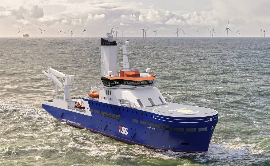 Damen Shipyards signs contract with Ta San Shang Marine Co. Ltd to supply a new Construction Service Operation Vessel